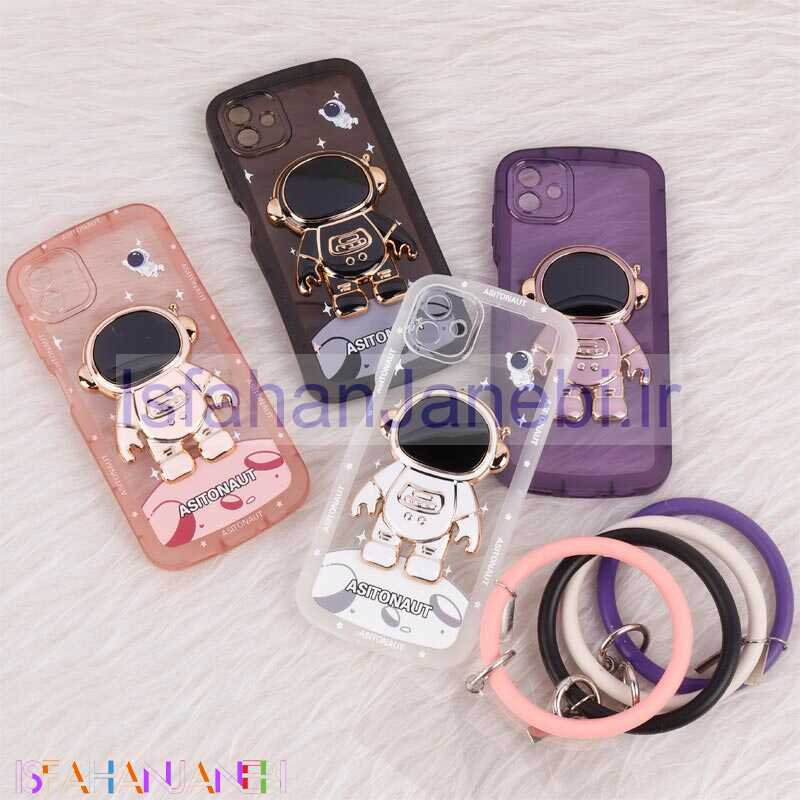 اصفهان جانبی-قاب استند آدمکی محافظ لنزدار + آویز دستی Samsung Galaxy A04