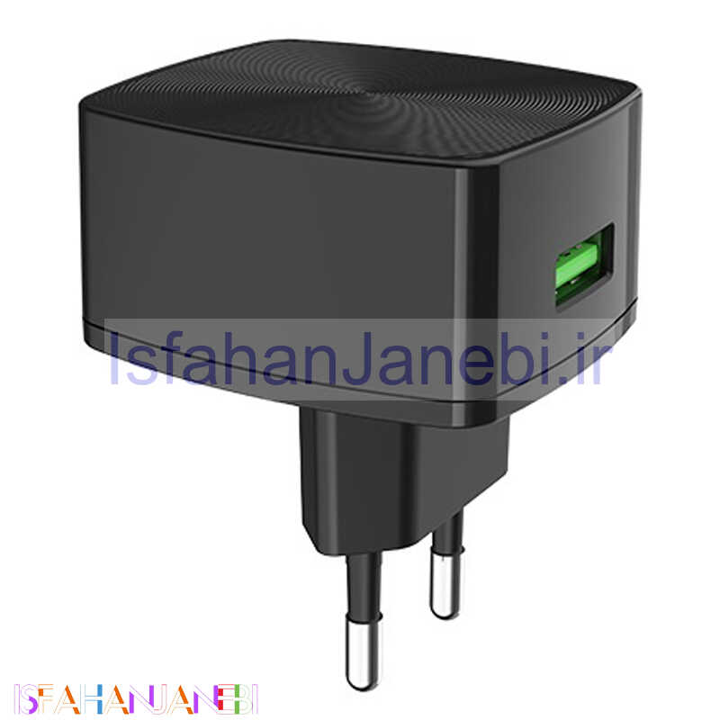 اصفهان جانبی-شارژر دیواری فست شارژ HOCO C70A QC3 (گارانتی 12 ماهه)