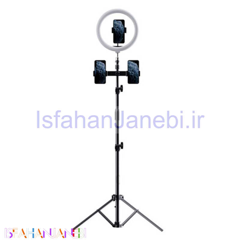 اصفهان جانبی-رینگ لایت پایه دار Rock Selfie Ring Light RPH0948
