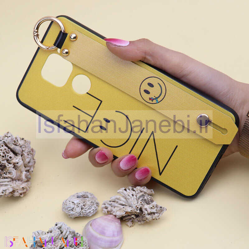 اصفهان جانبی-قاب طرحدار هولدر دستی کد8 شیائومی Redmi Note 9