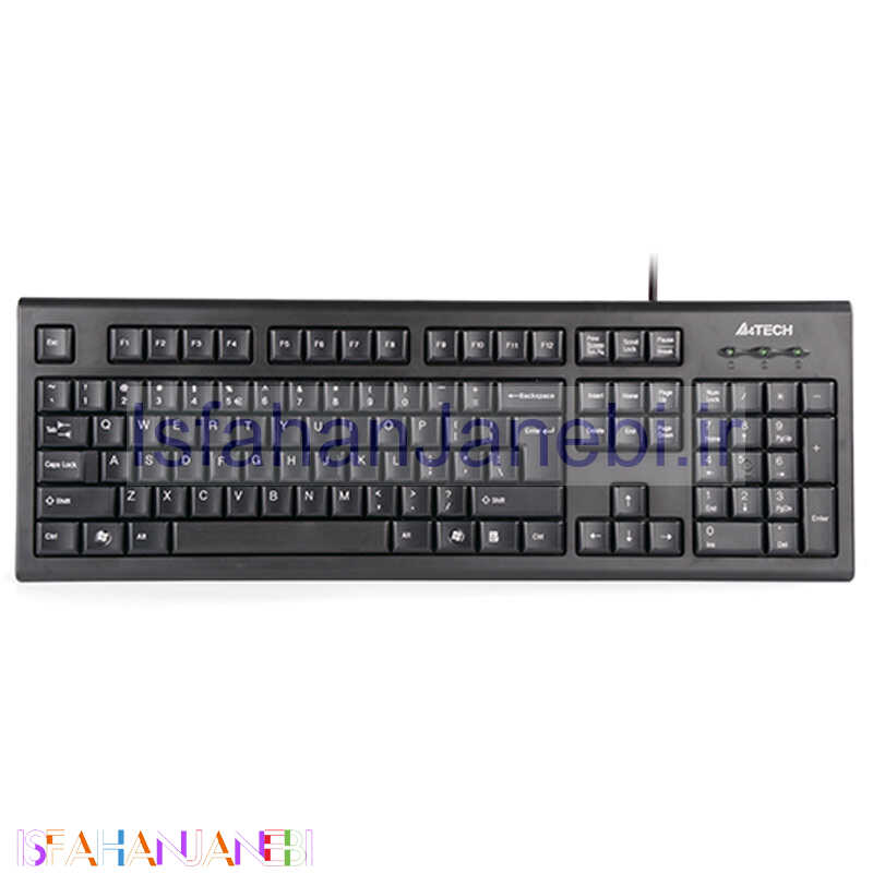 اصفهان جانبی-کیبورد ایفورتک A4TECH KR-85 USB