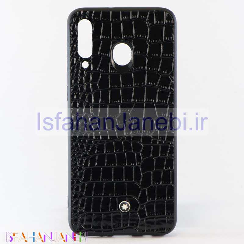 اصفهان جانبی-قاب چرمی Mont Blanc سامسونگ M30 مشکی