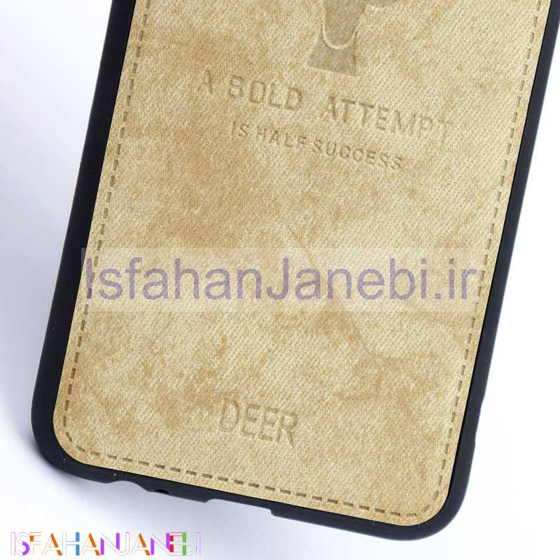 اصفهان جانبی-قاب چرمی طرح گوزن Samsung Galaxy A6 Plus