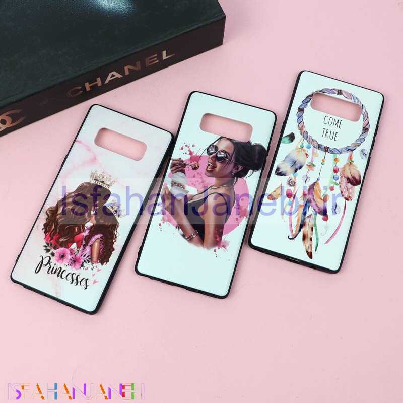 اصفهان جانبی-قاب فانتزی برجسته دخترانه سامسونگ Note 8 سری 7