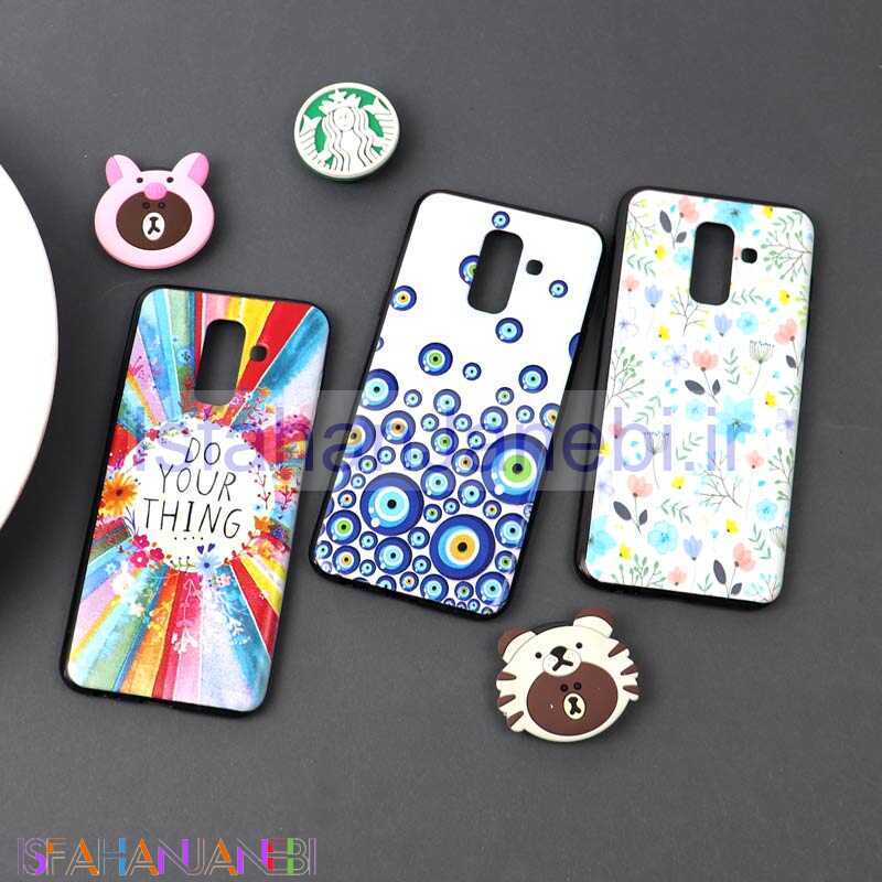 اصفهان جانبی-قاب فانتزی برجسته دخترانه سامسونگ A6 Plus سری 6
