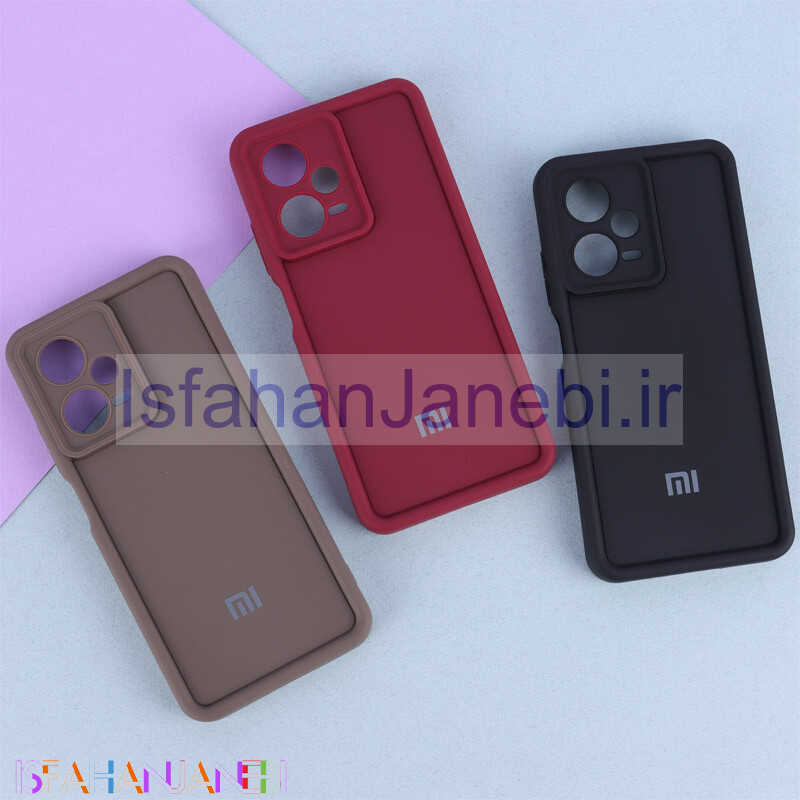 اصفهان جانبی-قاب سولید شیائومی Redmi Note 12 Pro Plus محافظ لنزدار