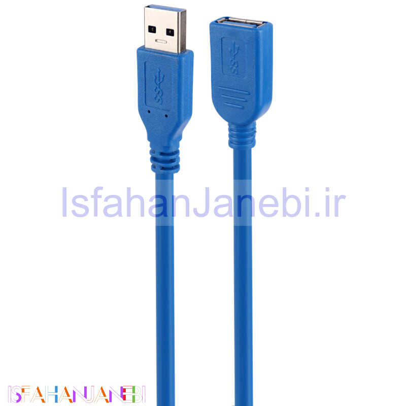 اصفهان جانبی-کابل افزایش طول Shark USB3.0 5m