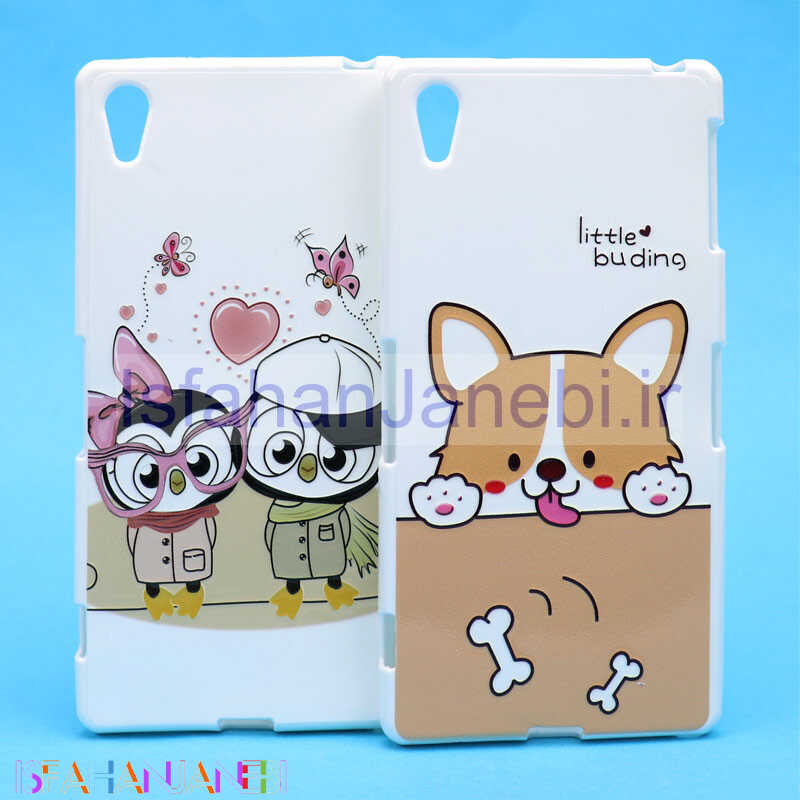 اصفهان جانبی-قاب فانتزی سفید طرح کارتونی سونی Xperia Z2