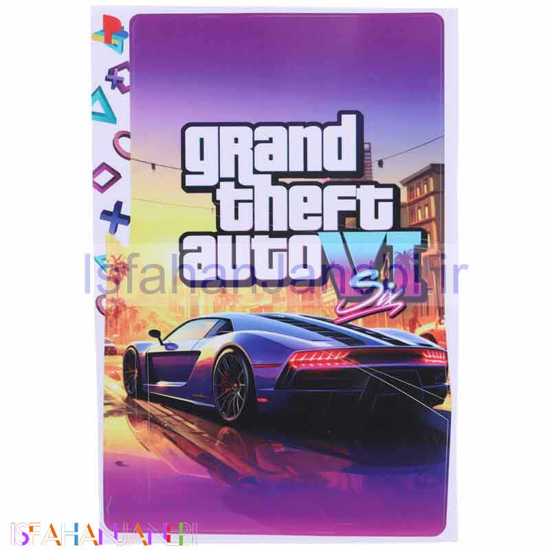 اصفهان جانبی-اسکین پلی استیشن 5 اسلیم استاندارد طرح GTA VI