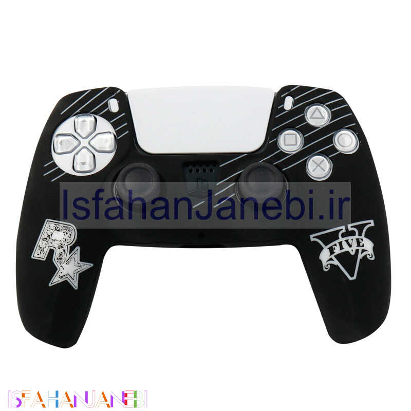 اصفهان جانبی-روکش دسته بازی PS5 طرح GTA V Five Logo