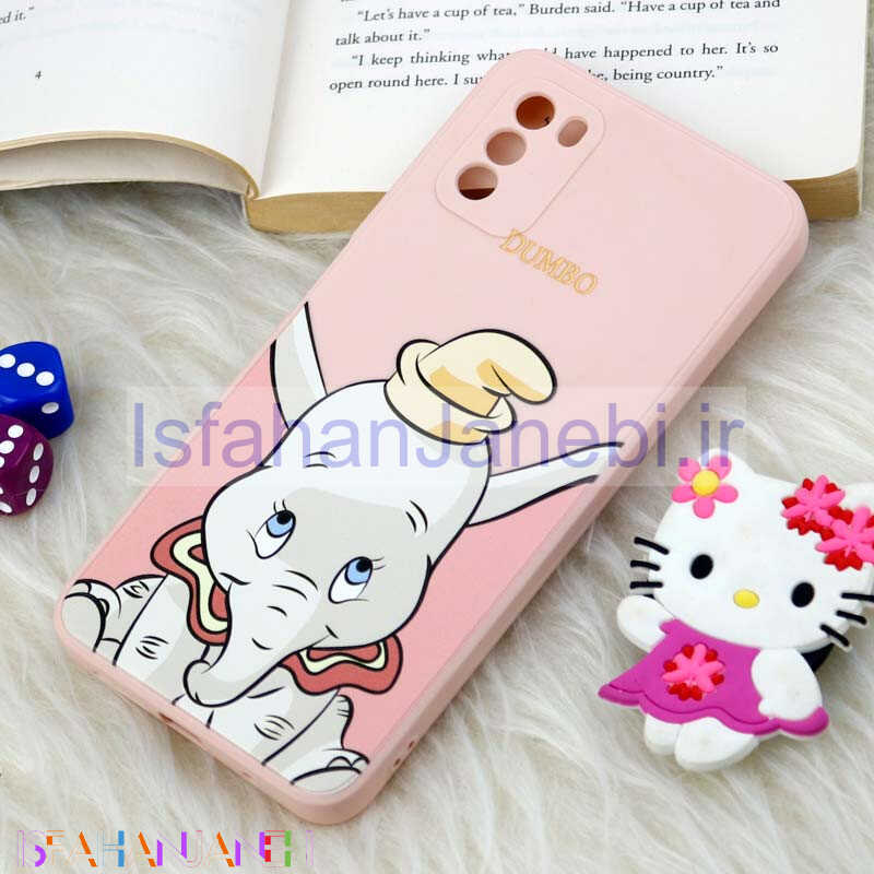 اصفهان جانبی-قاب سیلیکونی عروسکی محافظ لنزدار طرح دامبو Xiaomi Poco M3