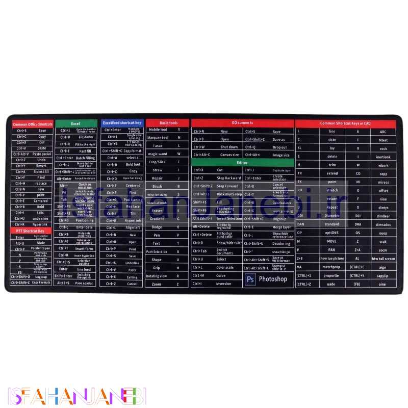 اصفهان جانبی-پد موس ShortCut 90*40cm