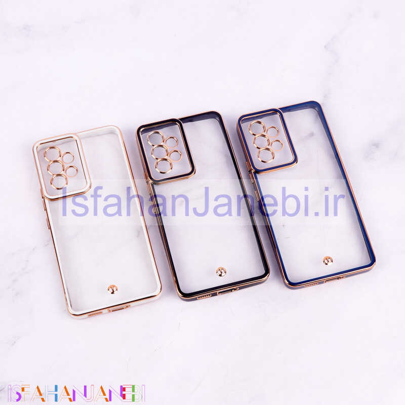 اصفهان جانبی-قاب Space سامسونگ Galaxy A53 5G دور رنگی محافظ لنزدار