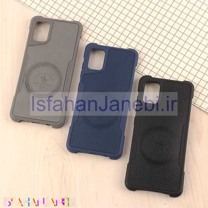 اصفهان جانبی-قاب چرمی Polo Racquet Club سامسونگ Galaxy A51 4G