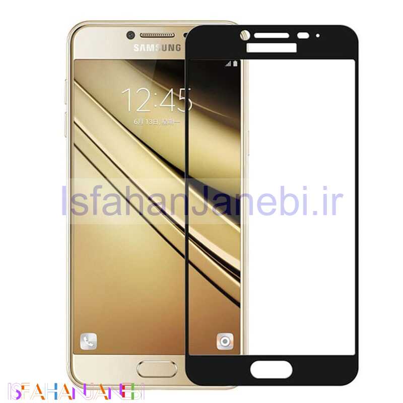 اصفهان جانبی-گلس تمام چسب Samsung J5 2016 مشکی