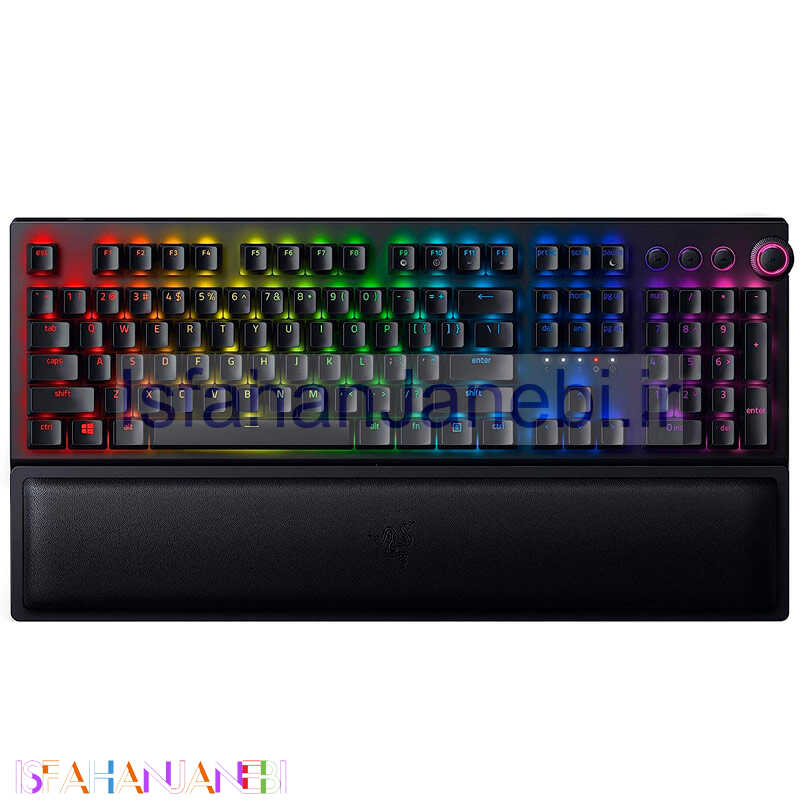 اصفهان جانبی-کیبورد بی سیم گیمینگ ریزر BlackWidow V3 Pro