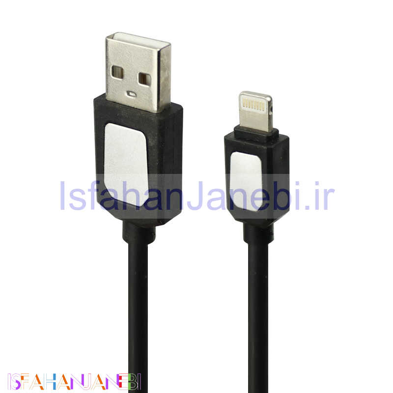 اصفهان جانبی-کابل کوتاه آیفونی صدفی 25cm شرینک