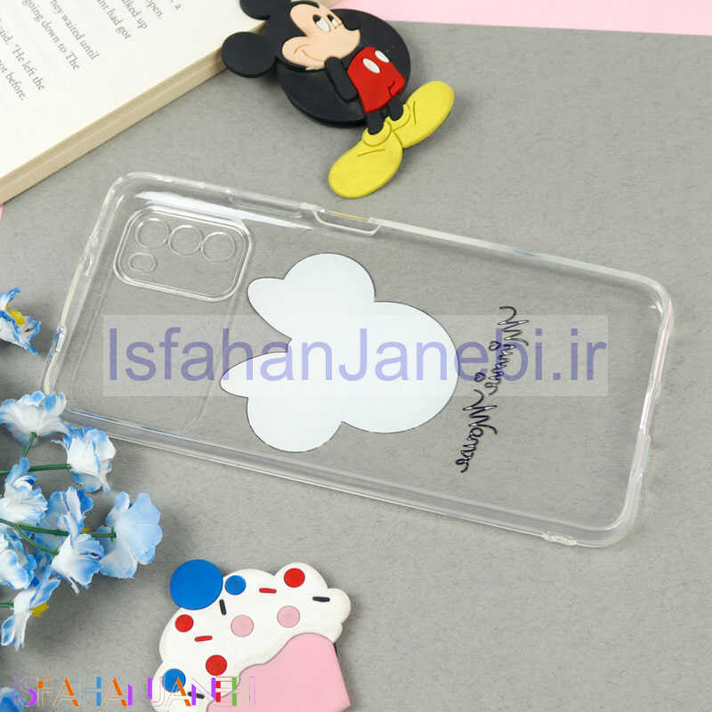 اصفهان جانبی-قاب ژله ای شفاف طرحدار مینی موس Xiaomi Poco M3