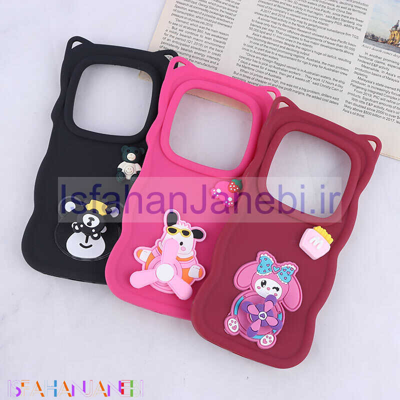 اصفهان جانبی-قاب موج دار شیائومی Redmi A4 اسپینر دار گوش دار