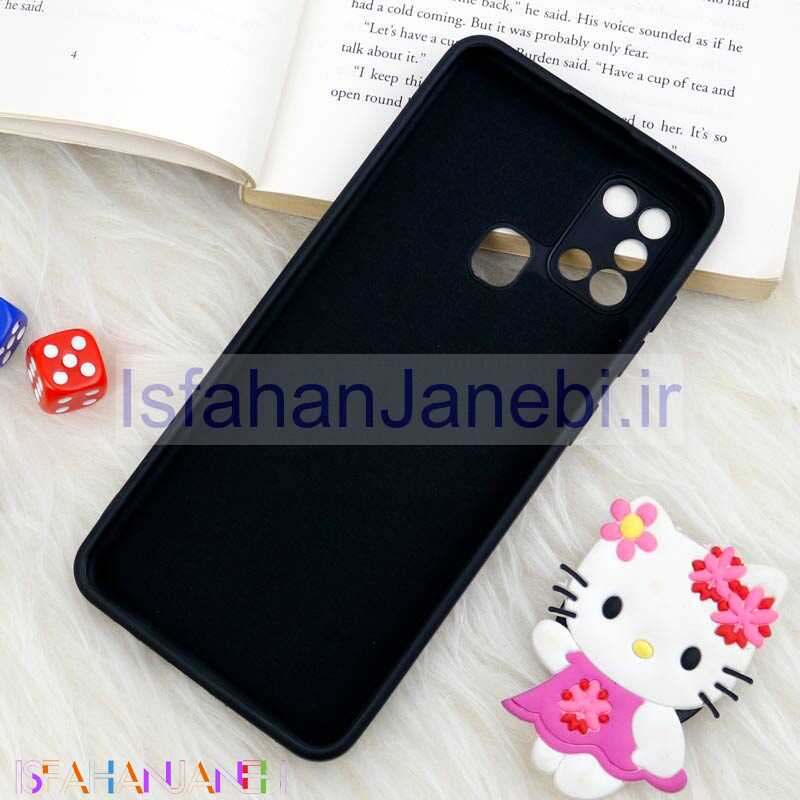 اصفهان جانبی-قاب سیلیکونی عروسکی محافظ لنزدار طرح Boss Cat سامسونگ Samsung Galaxy A21s