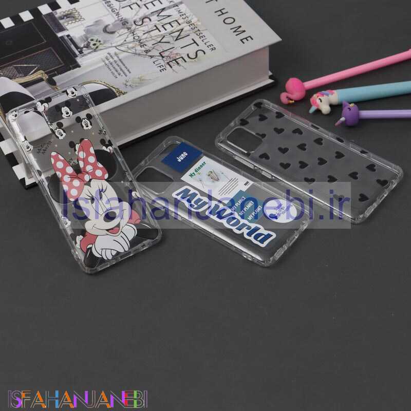 اصفهان جانبی-قاب ژله ای بی رنگ طرحدار سامسونگ A31