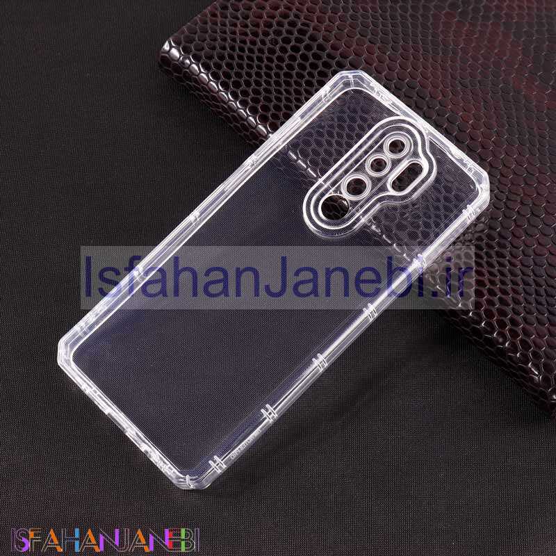 اصفهان جانبی-قاب ژله ای بی رنگ محافظ لنزدار Xiaomi Redmi Note 8 Pro