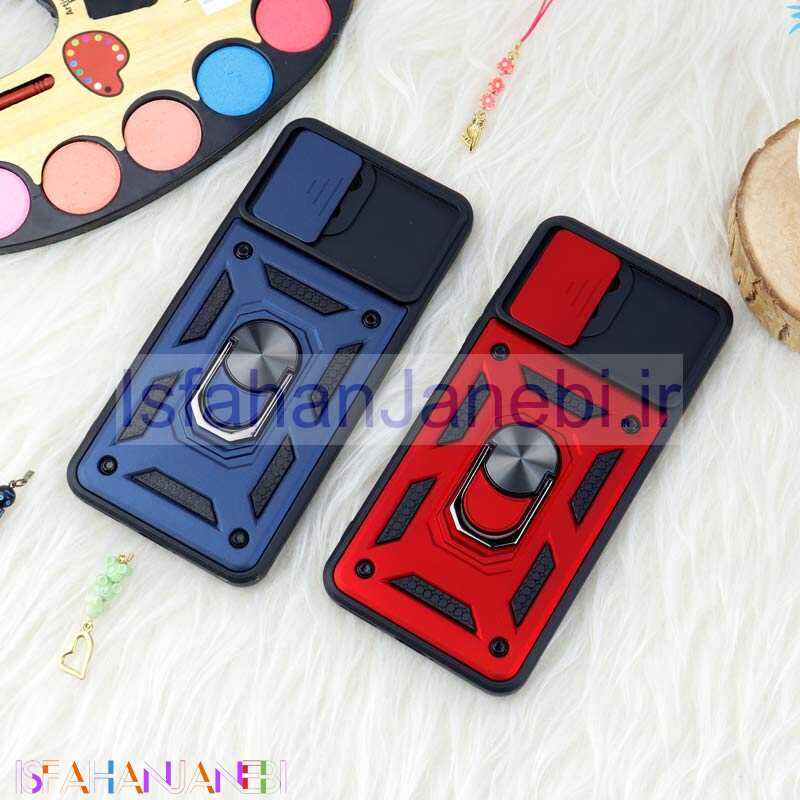 اصفهان جانبی-قاب ضد ضربه محافظ لنزدار کشویی هولدر دار بتمن Xiaomi Mi 11 Lite