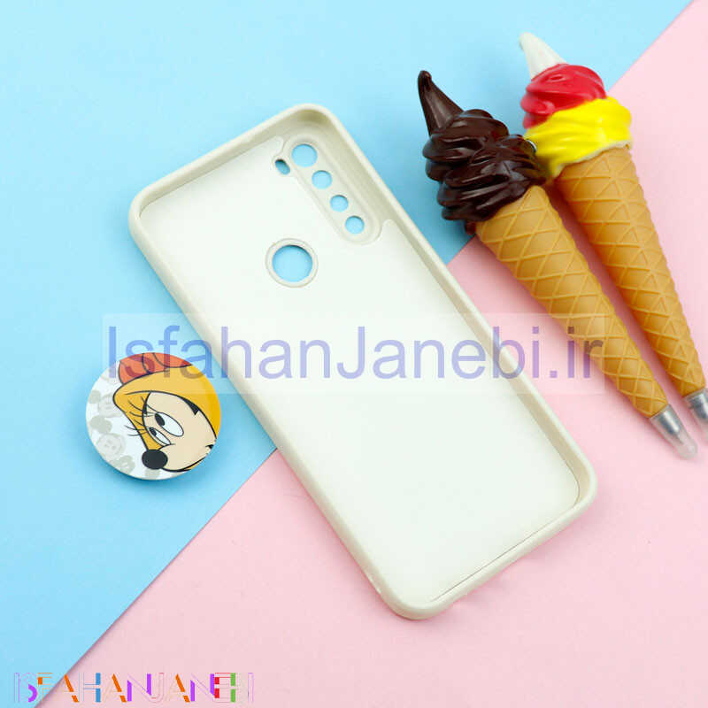 اصفهان جانبی-قاب طرحدار سیلیکونی پاپ سوکت دار میکی موس Xiaomi Redmi Note 8