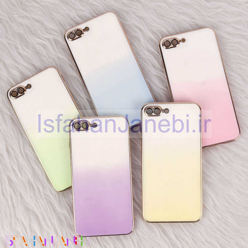 اصفهان جانبی-قاب My Case دو رنگ محافظ لنزدار iPhone 7 Plus / 8 Plus