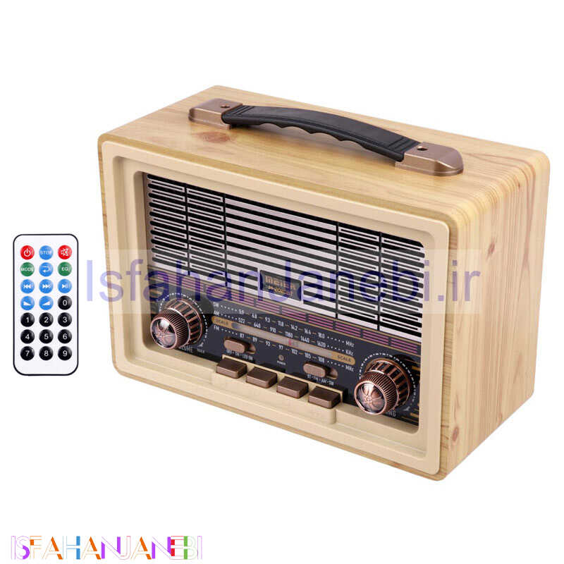 اصفهان جانبی-رادیو اسپیکر بلوتوثی رم و فلش خور Meier M-2023BT + ریموت کنترل