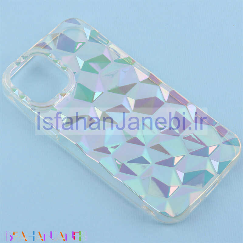 اصفهان جانبی-قاب ژله ای الماسی شفاف آیفون iPhone 12 / 12 Pro