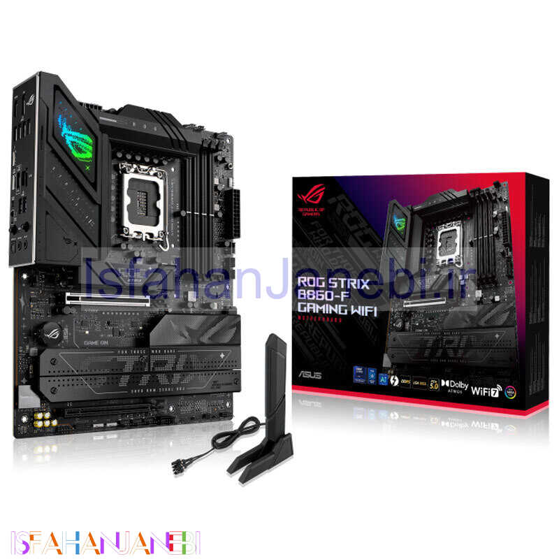 اصفهان جانبی-مادربرد ایسوس ROG STRIX B860-F GAMING WIFI DDR5