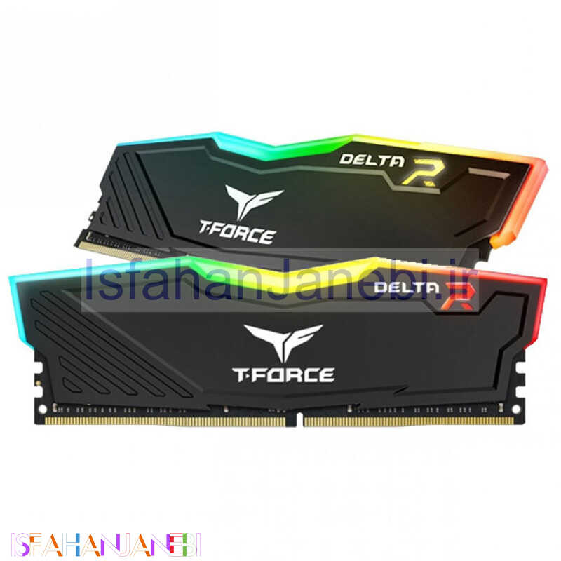 اصفهان جانبی-رم کامپیوتر TeamGroup DELTA RGB DDR4 32GB 3600MHz CL18 Dual