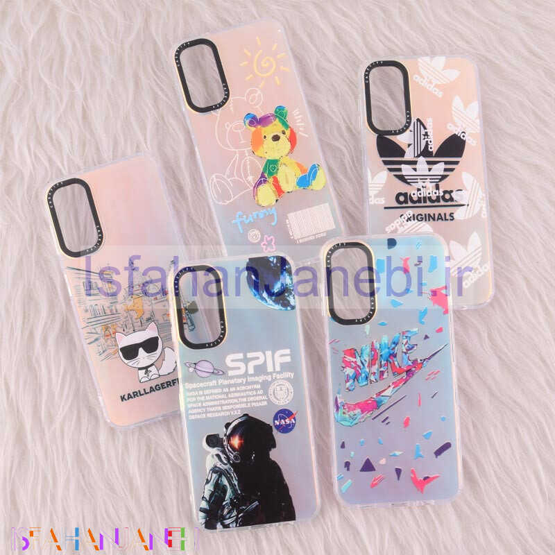اصفهان جانبی-قاب ضد ضربه هولوگرامی طرح دار Samsung Galaxy A14 4G / A14 5G