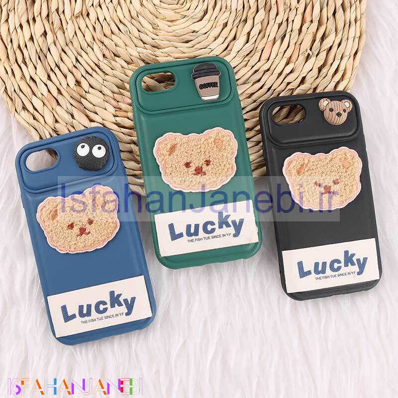 اصفهان جانبی-قاب ژله ای Lucky آیفون iPhone 6 / 6s عروسکی