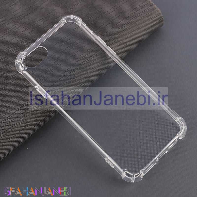 اصفهان جانبی-قاب ژله ای ضربه گیر بی رنگ آیفون iPhone 7 / 8 / SE 2020