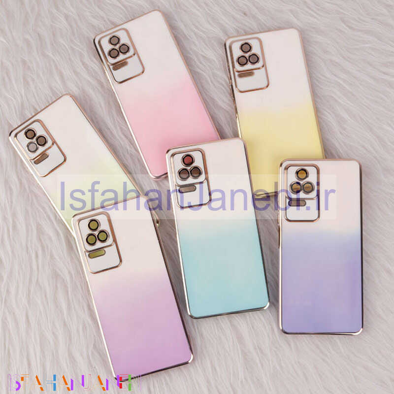 اصفهان جانبی-قاب My Case دو رنگ محافظ لنزدار Xiaomi Redmi Poco F4 / K40s