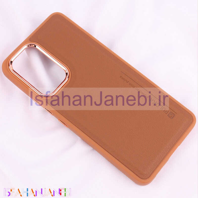 اصفهان جانبی-قاب چرمی Puloka متال ایرون Samsung Galaxy A53 5G