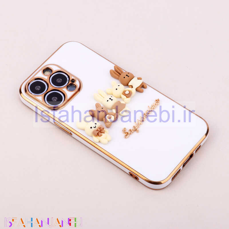 اصفهان جانبی-قاب عروسکی My Case Tedi محافظ لنزدار iPhone 13 Pro