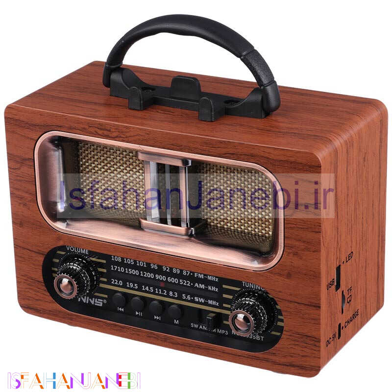 اصفهان جانبی-رادیو اسپیکر بلوتوثی رم و فلش خور NNS NS-6635BT