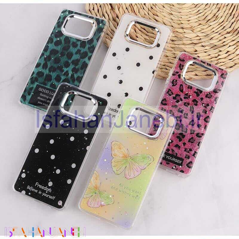 اصفهان جانبی-قاب رزینی شیائومی Poco X3 / X3 NFC / X3 Pro طرح دار دور محافظ متال