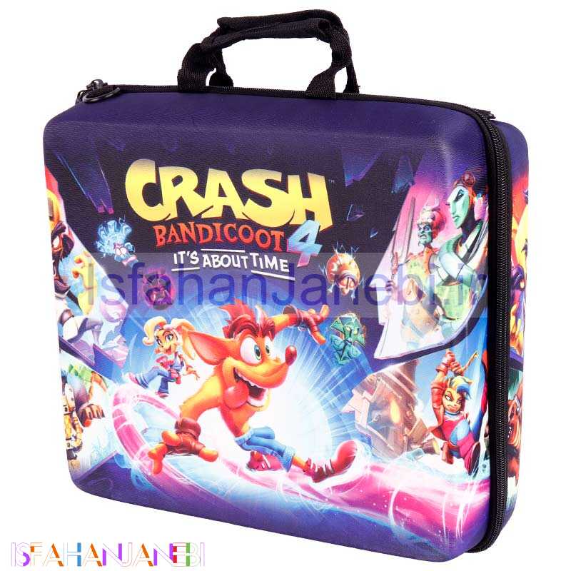 اصفهان جانبی-کیف کنسول بازی PS4 طرح 4 Crash Bandicoot