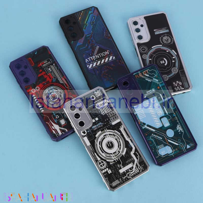 اصفهان جانبی-قاب ژله ای طرح دار مگ سیف محافظ لنزدار Samsung Galaxy A05s