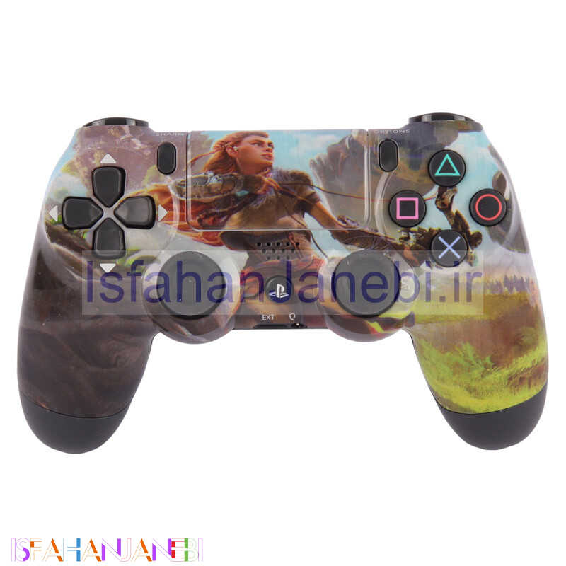 اصفهان جانبی-دسته بازی بی سیم SONY PlayStation 4 DualShock 4 High Copy طرح Horizon Zero Dawn