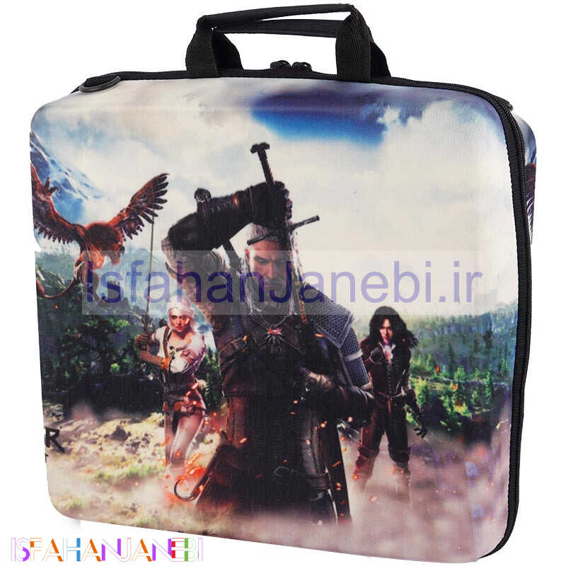 اصفهان جانبی-کیف کنسول بازی PS4 طرح Witcher کد 4