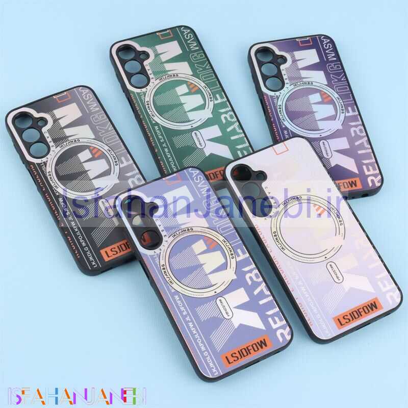 اصفهان جانبی-قاب PC مگ سیف طرح دار MWK محافظ لنزدار Samsung Galaxy A25