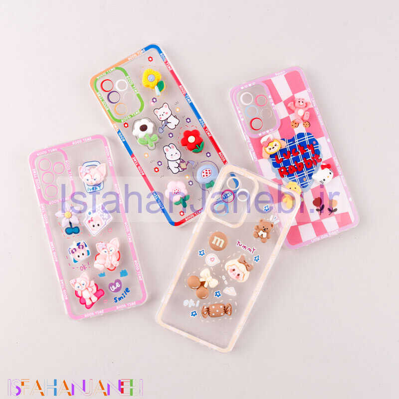 اصفهان جانبی-قاب عروسکی برجسته Good Time محافظ لنزدار Samsung Galaxy A52 / A52s