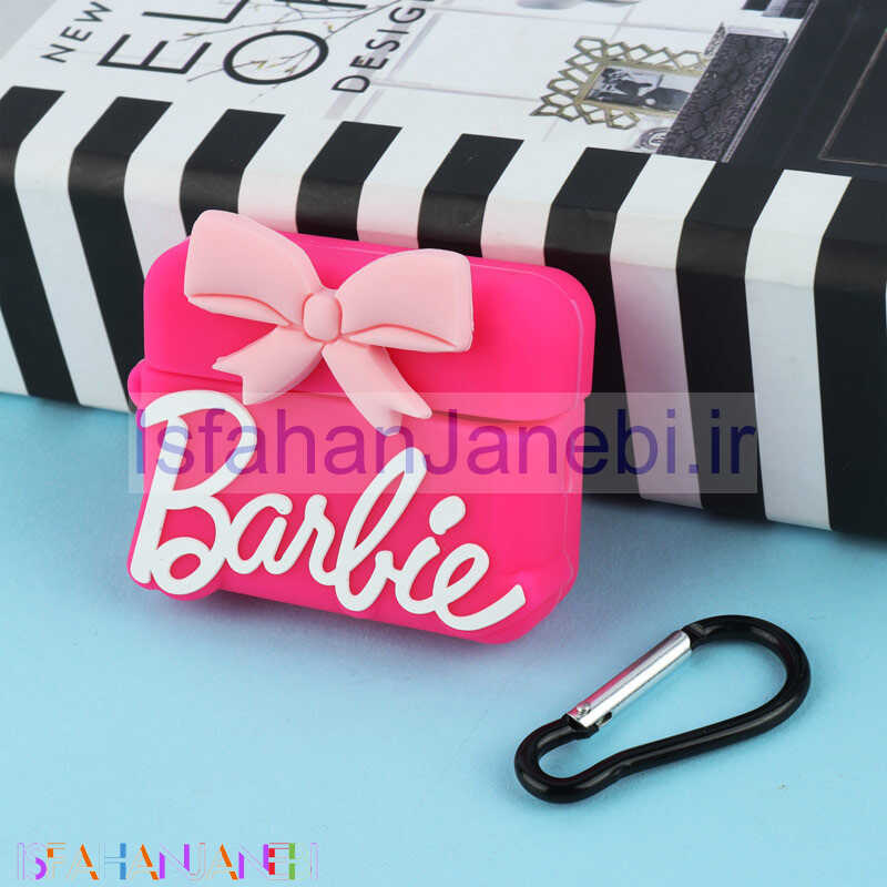 اصفهان جانبی-محافظ AirPods Pro 2 سیلیکونی طرح Barbie