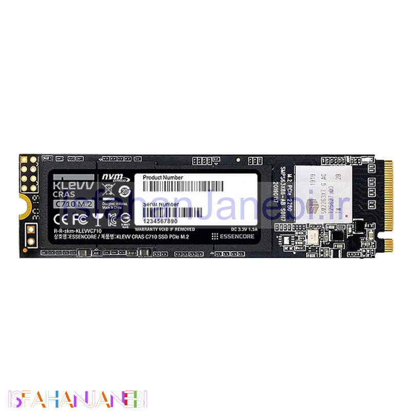 اصفهان جانبی-حافظه SSD کلو KLEVV CRAS C710 256GB M.2