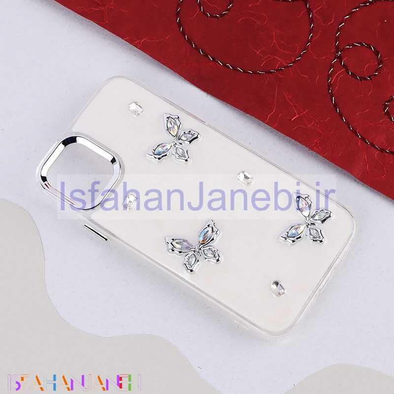 اصفهان جانبی-قاب اکلیلی Vip Max آیفون iPhone 11 پروانه نگین دار